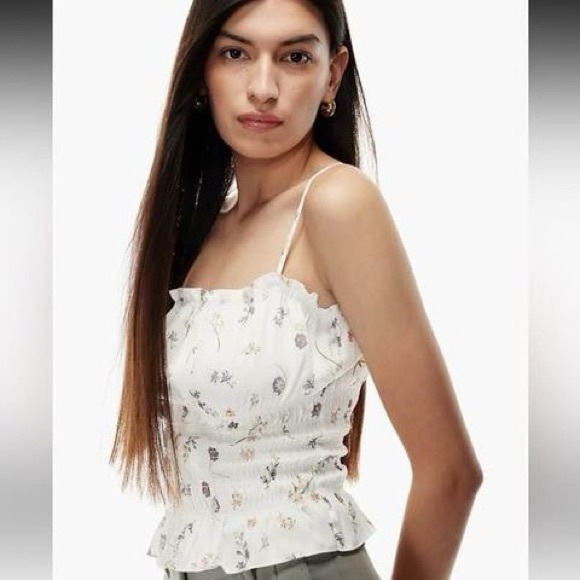 Wilfred Satin Camisole with Flowers (XXS) - BNWOT - Picture 1 of 2